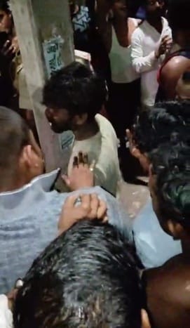 A youth was tied to a pole and beaten on suspicion of being a thief, case filed against four