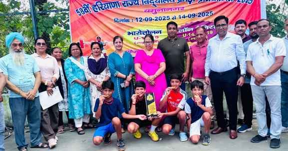 Ambala and Kurukshetra girls are champions in weight lifting