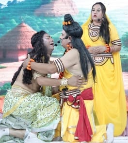 Now rule peacefully, my son Bharat. Ramachandra has already been sent to the forest.