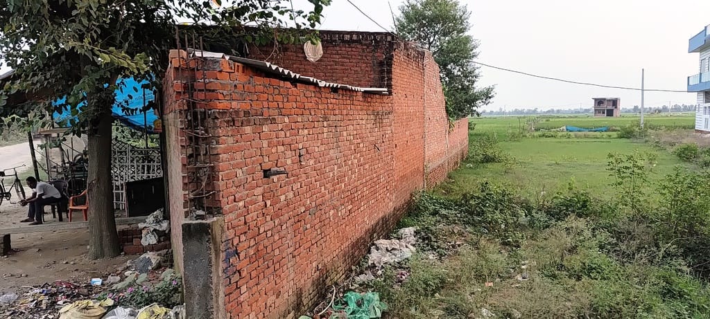 Occupying government land, put up tin shed