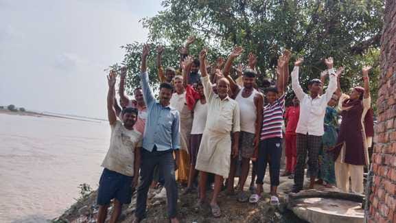 After seven years Ramganga returned to Kundaria village