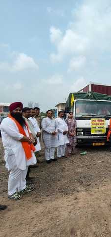 Relief service material dispatched to Punjab