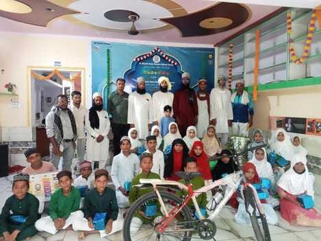 Ilma and Roshan won a bicycle by answering the questions