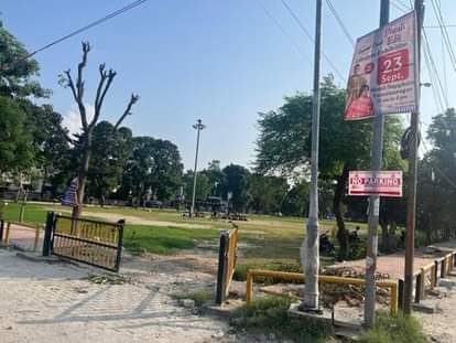 Question on the widening of Dussehra ground