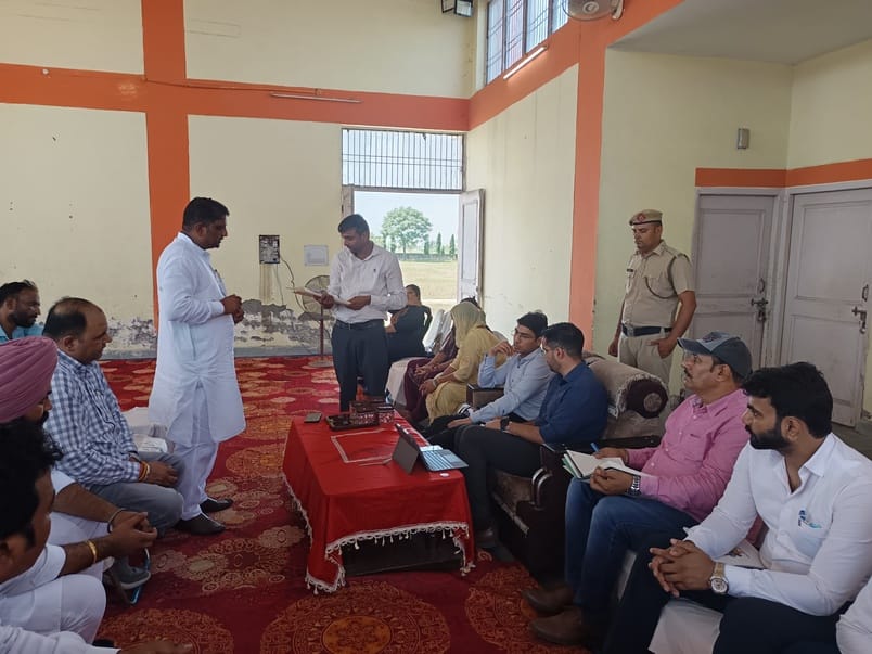 SDM inspected the stadium