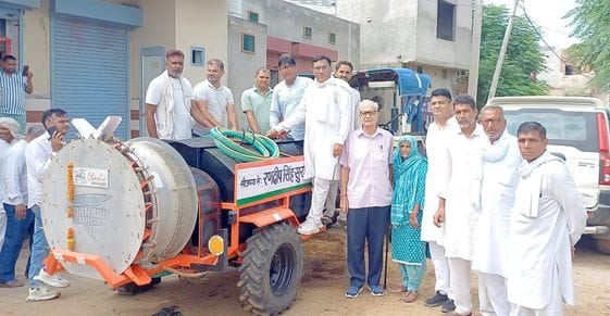 Surjewala sent tornado machine to flood affected village