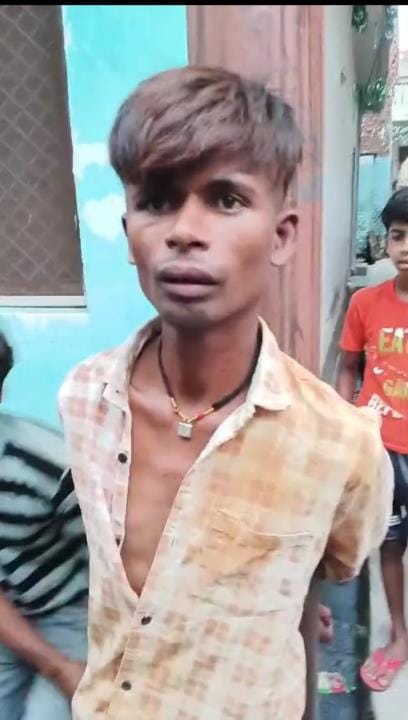 A young man was tied to a pole and beaten, video goes viral