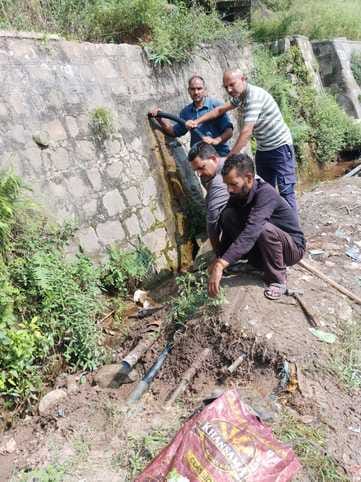 Chenani, Shortage of Drinking Water, Ward No 1