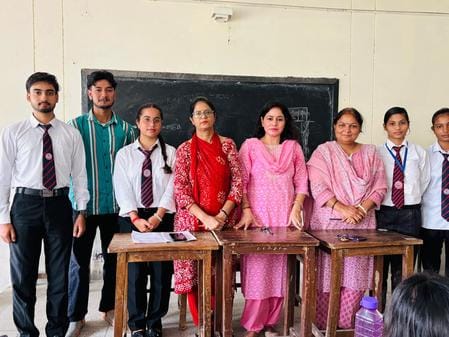 Preeti became the president of the departmental council