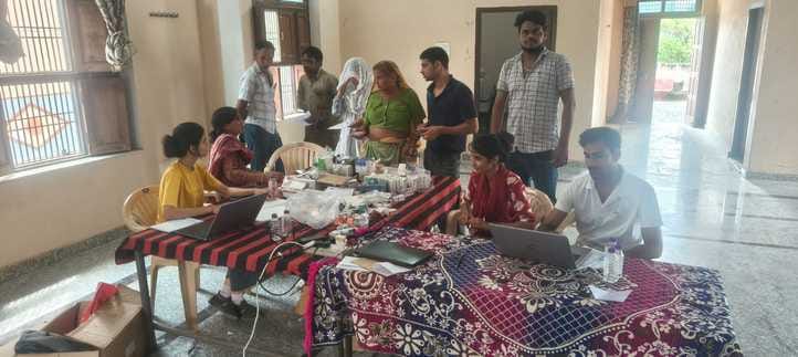 250 patients were examined in the free eye checkup camp