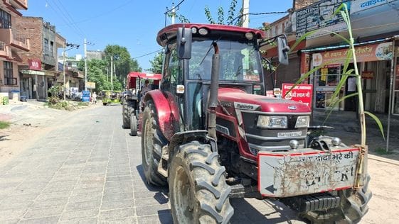 Tractor march taken out over delay in sugar mill repair tender