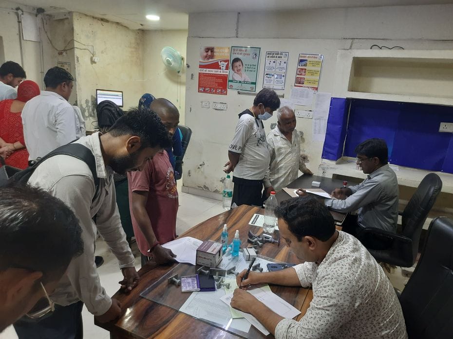 OPD of viral fever patients increased in the hospital