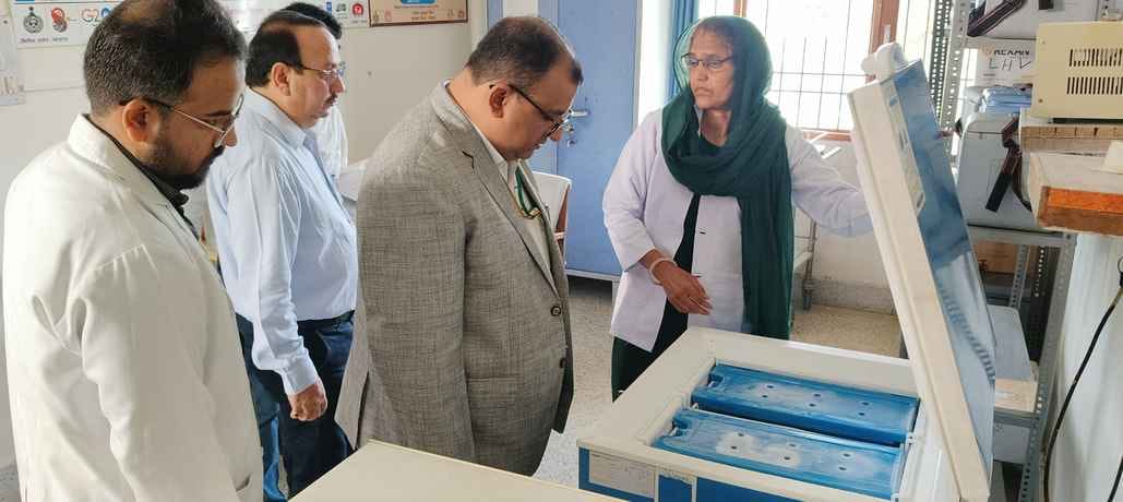 NHRC's special monitor inspected Rampura PHC