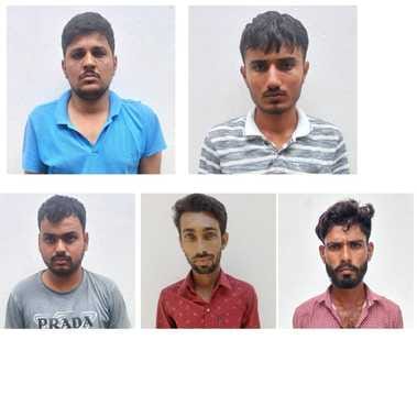 Five arrested for duping people of Rs 13 lakh on pretext of work from home