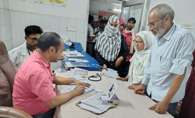 Blood tests could not be conducted due to server shutdown for two hours