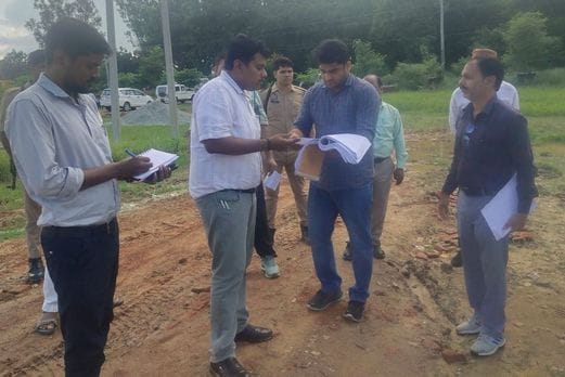 DM took stock of the construction work