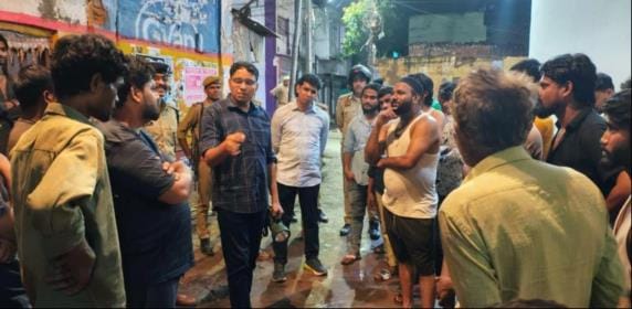 Police remained on the streets throughout the night, but the fear of thieves persisted