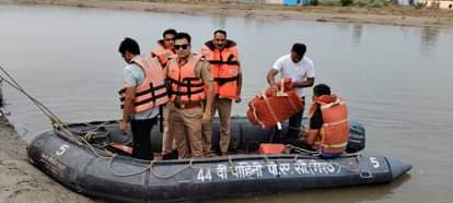 Crocodile seen in Banganga, no trace of farmer found