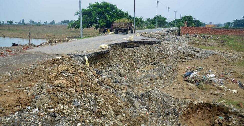 There is laxity in the survey for road repairs...people are facing problems