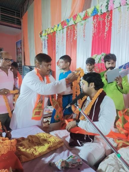 One gets salvation merely by listening to the Bhagwat Katha