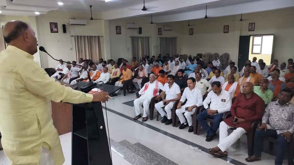 Workers need to work hard for the development of the district: Dr. Rakesh