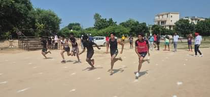 Players of Shah Satnam Ji Boys School won