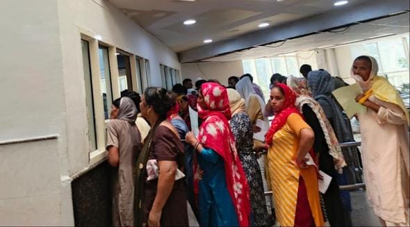 Patients suffering from seasonal diseases increased, hospitals crowded