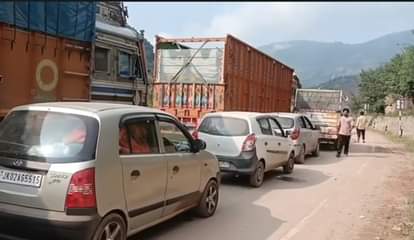Udhampur, National Highway, Traffic Jam, Third Area