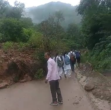 Udhampur, Darsu, LandSlide, Road Closed