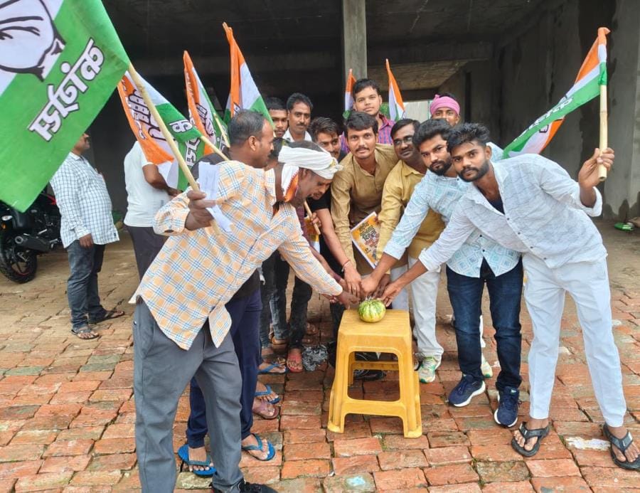 Youth Congress accused the government of not providing jobsYouth Congress accused the government of not providing jobs