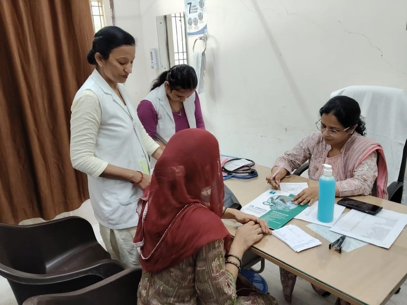 Provided information to women on nutrition and menstrual hygiene