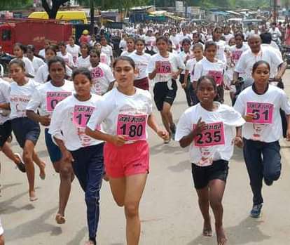 Babulal and Anu Pal won the Namo Marathon