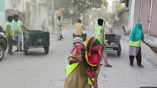 The main objective of the cleanliness campaign is to create a clean and healthy society.