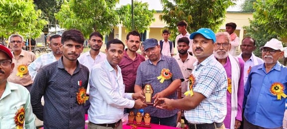 Bhabhua team defeated Bisanda in Kabaddi