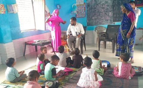 Anganwadi centers locked, assistant dismissed