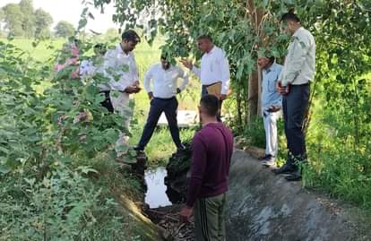 anti corruption bureau taken sampls of bhagawa miner