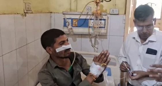 The rape accused reached DM office after drinking pesticide, his condition is critical