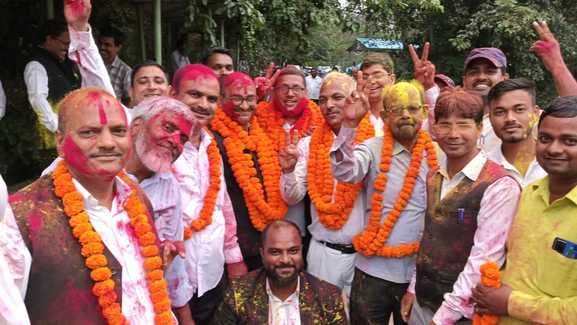 Santosh Choudhary was elected Bar President and Ramavatar General Secretary.