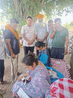 Three thousand people found sick in flood affected area