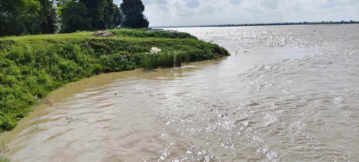 Water level of Saryu river increased... villagers are scared