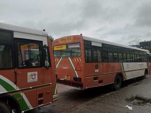 Out of the 12 new roadways buses, only two were running, 10 were standing idle due to lack of drivers