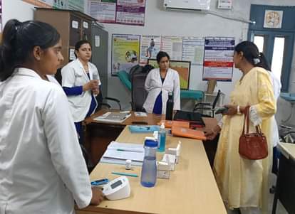 kayakalp team inspected civil hospital