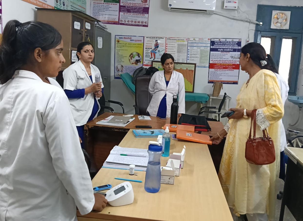 kayakalp team inspected civil hospital
