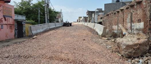 The wait for Dinod Road Railway Overbridge is over, after four and a half years you will be able to cross from one side to the other