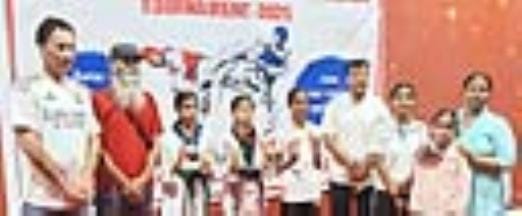 Khushi Rathi won a bronze medal in taekwondo.