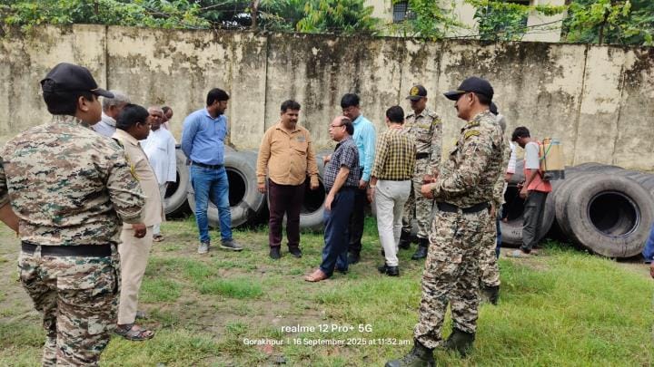 Gorakhpur News: Dengue larvae found in tyres at four places including bus depot, risk of dengue increased