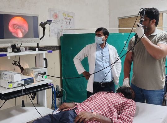 Bronchoscopy test started in Government Medical College