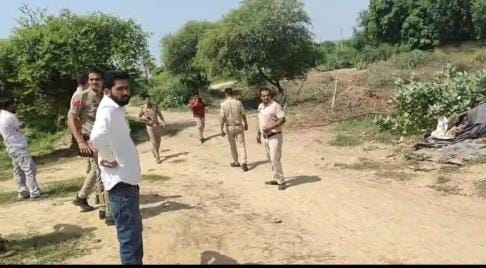 Suspected smuggling... A cow found dead in the field, banned drugs and iron rods seized.