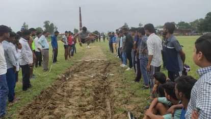 Inzamam got first place in long jump