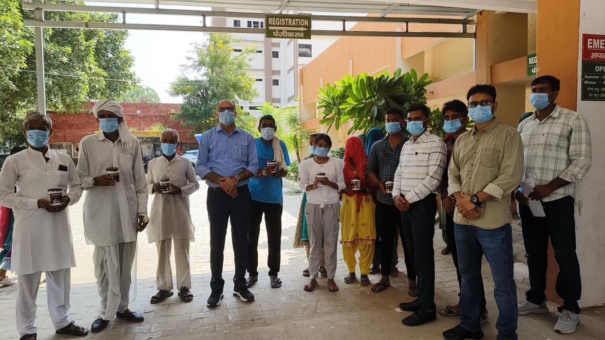 Protein packets distributed to TB patients, doctors took the responsibility by adopting them